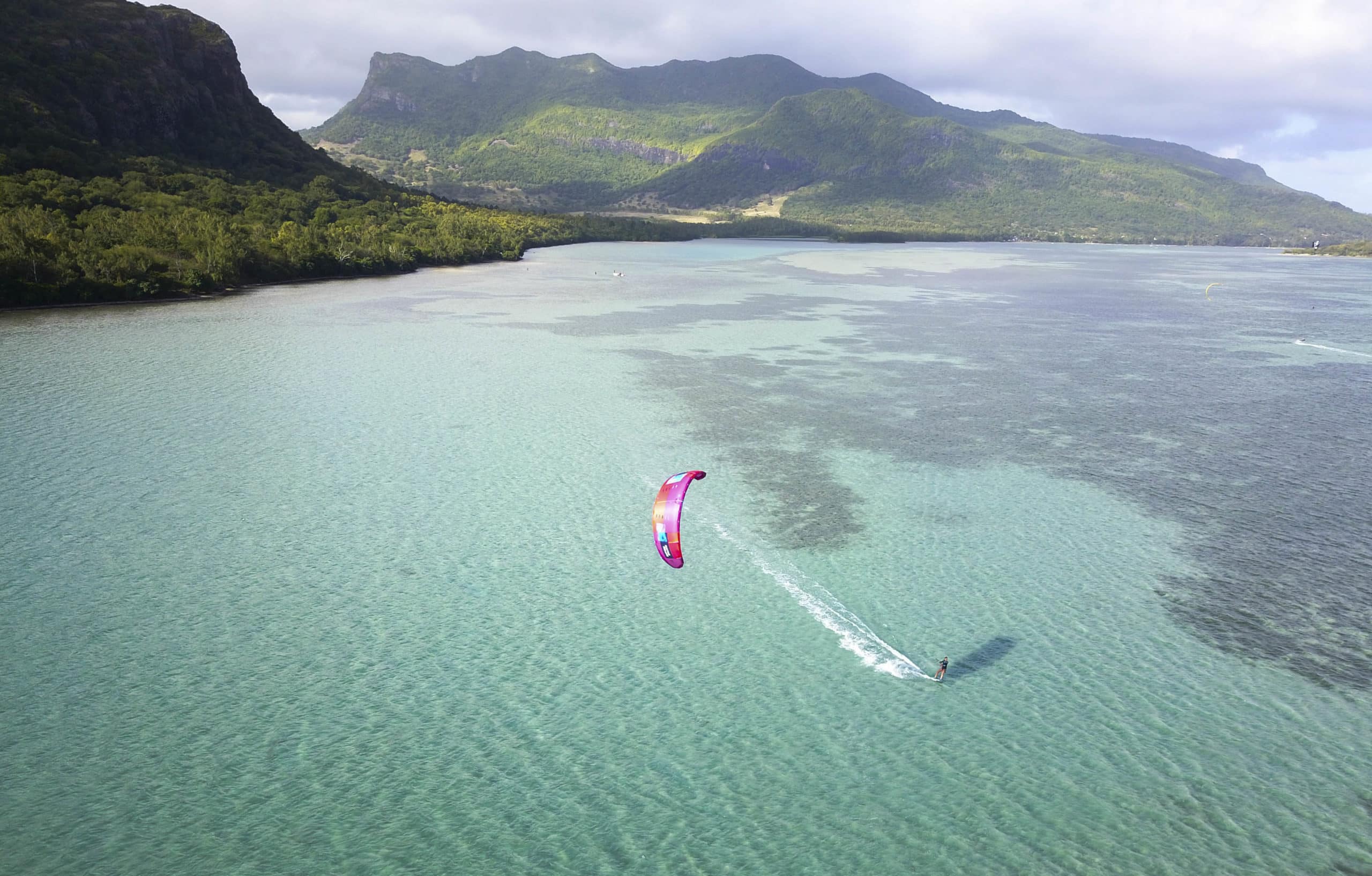 Kitesurfen auf Mauritius