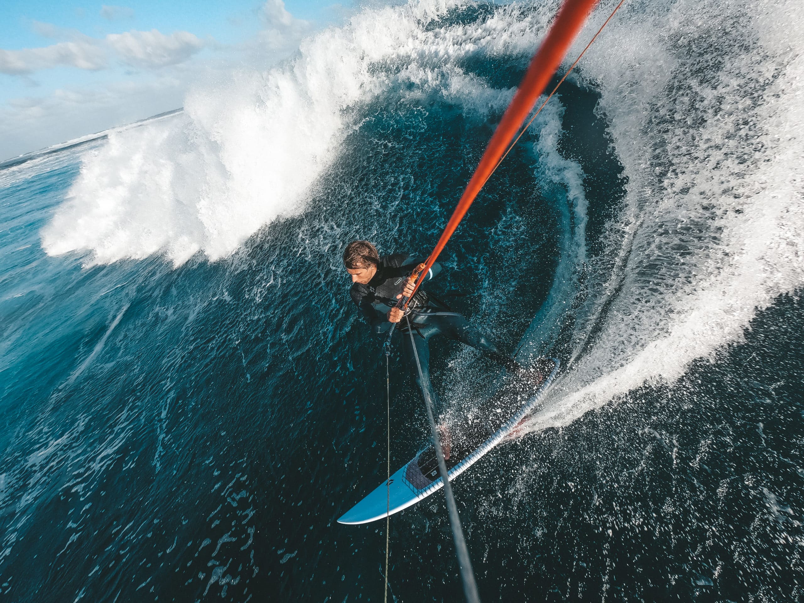 Waveriding in Mauritius