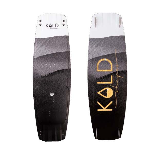 Kold Shapes Twintip Kiteboard genannt Polar3 Schwarz